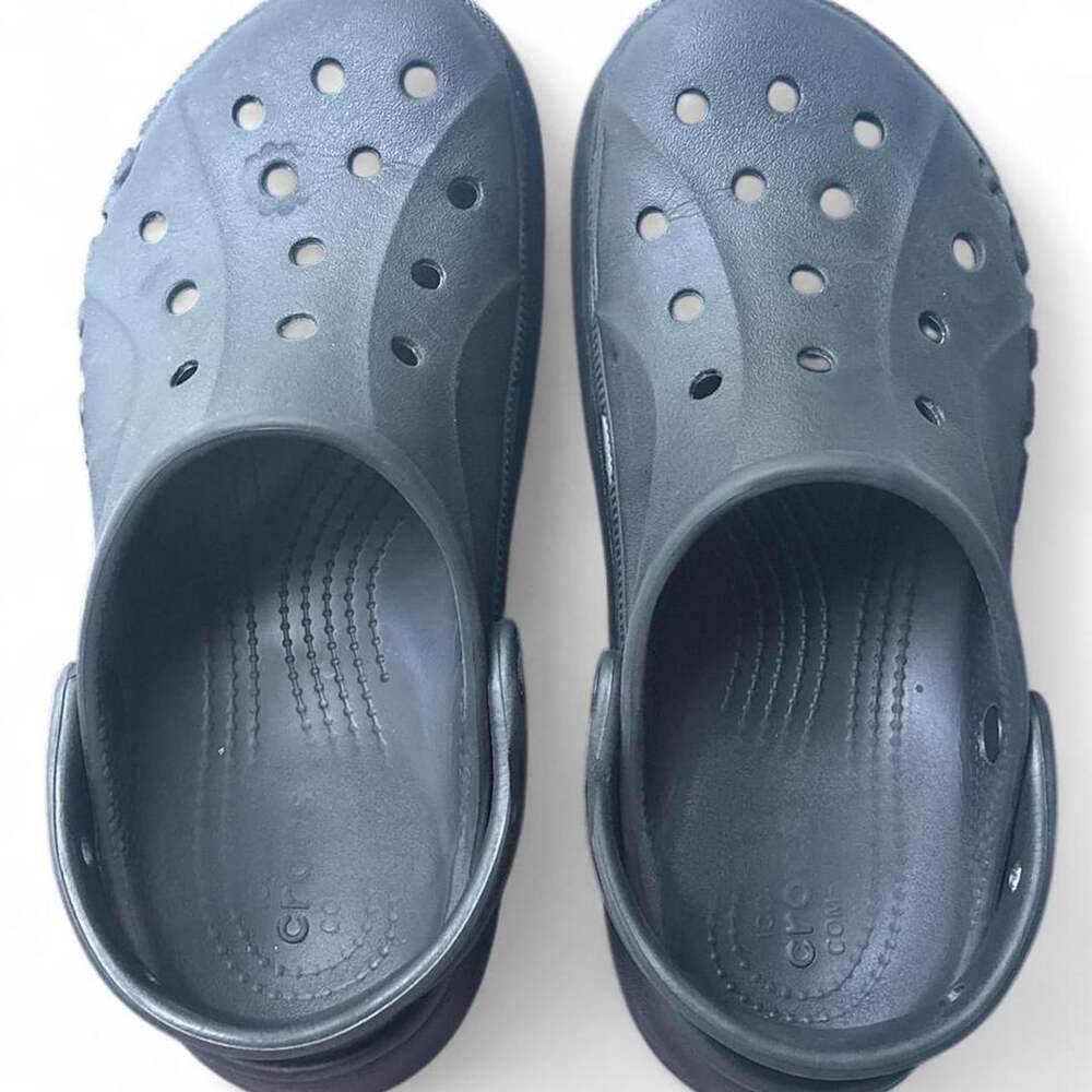 Crocs Platform Clog Size W8 Black